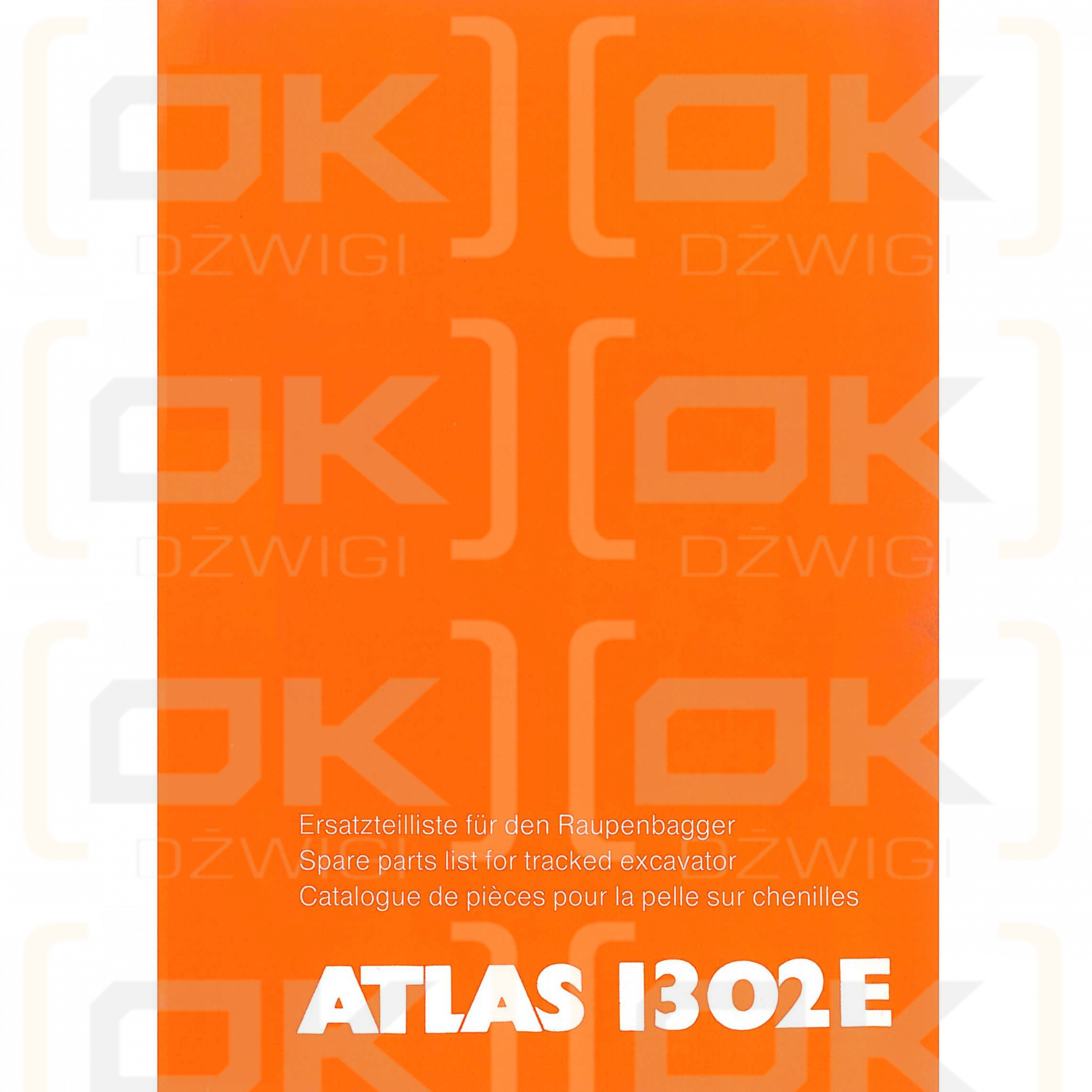 Atlas 1302E Parts Catalog